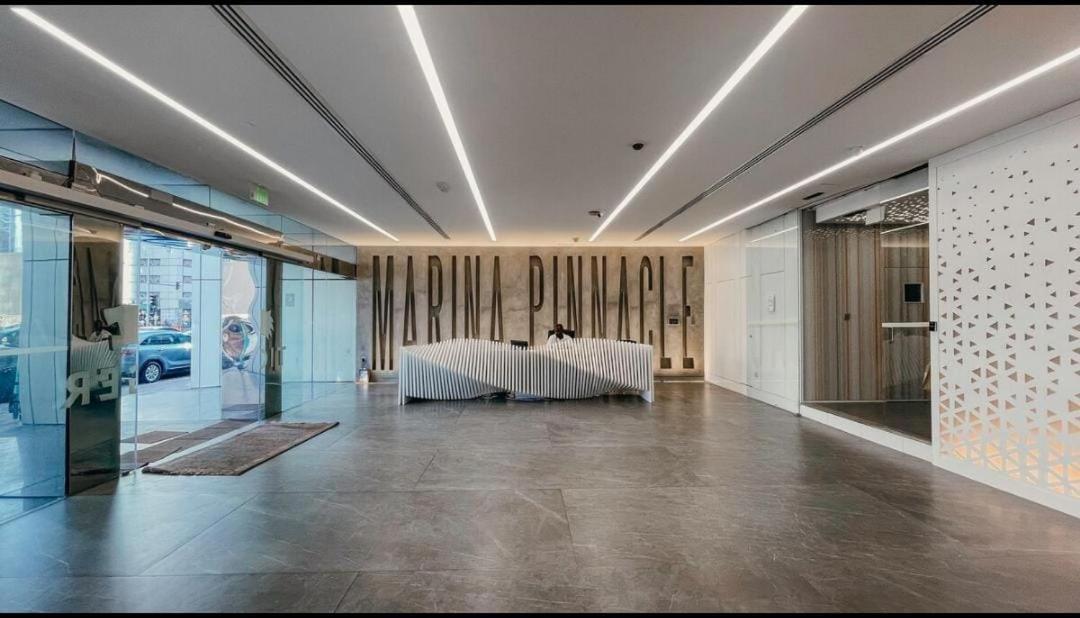 High Floor With City Skyline & Burj Khalifa View 3 Bedroom Unit Marina Dubai Esterno foto
