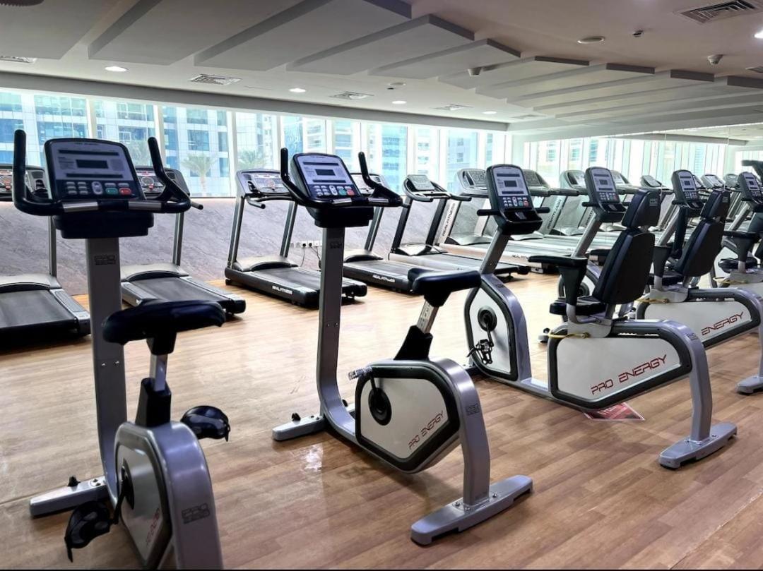 High Floor With City Skyline & Burj Khalifa View 3 Bedroom Unit Marina Dubai Esterno foto