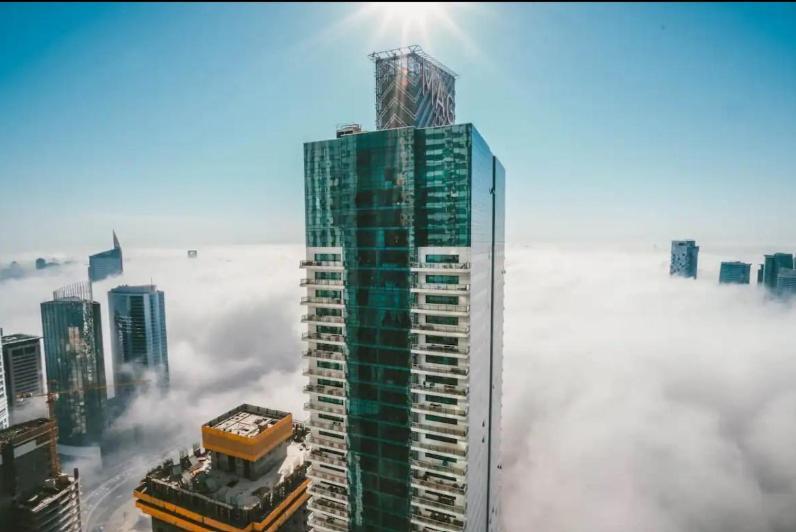 High Floor With City Skyline & Burj Khalifa View 3 Bedroom Unit Marina Dubai Esterno foto